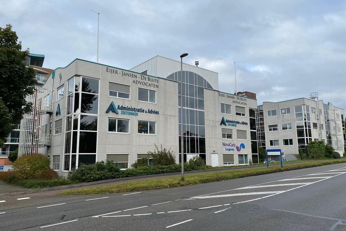 Het kantoor van De Bluts Advocatuur aan de Dublinstraat in Zoetermeer